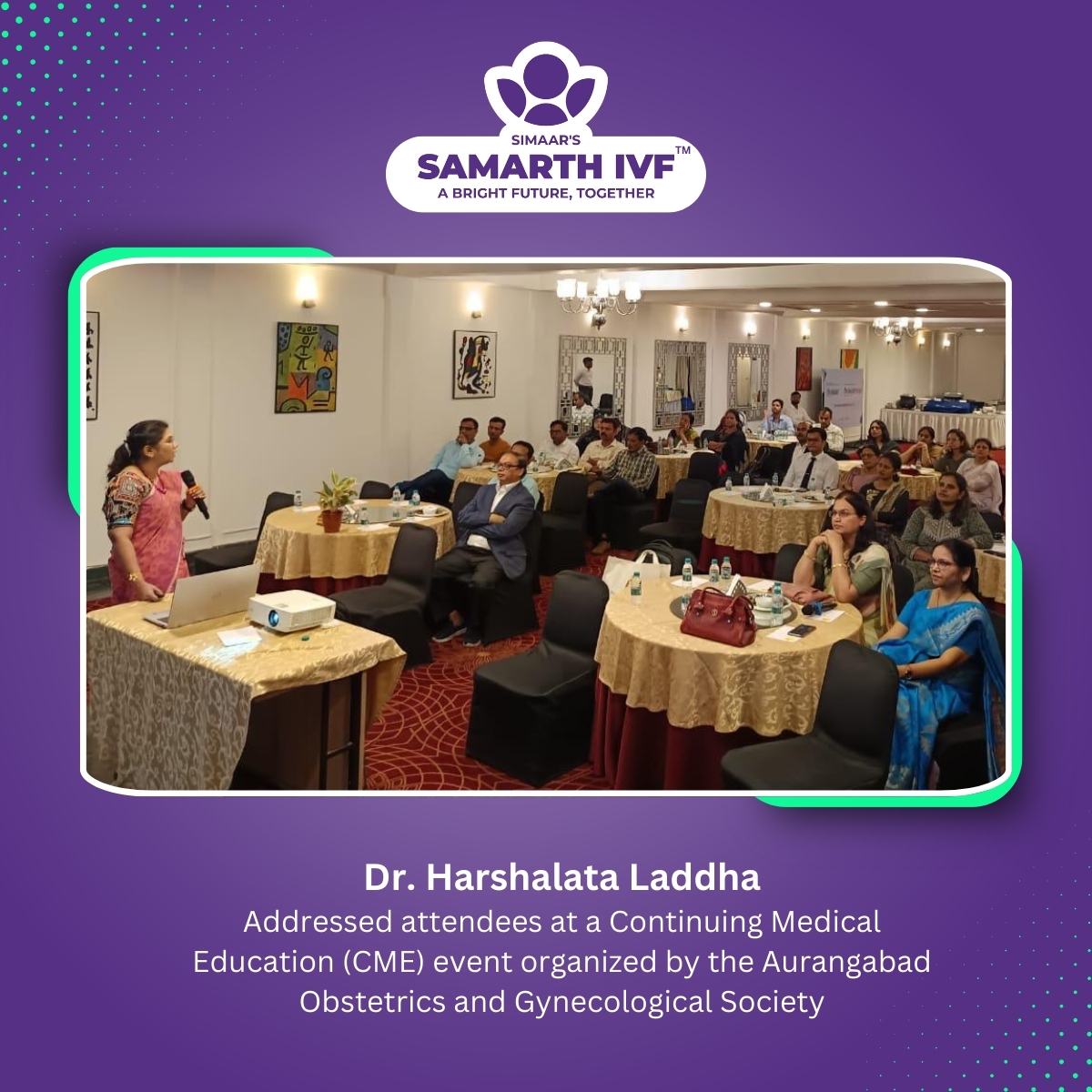 Dr. Harshlata Laddha recently delivered a comprehensive and enlightening presentation